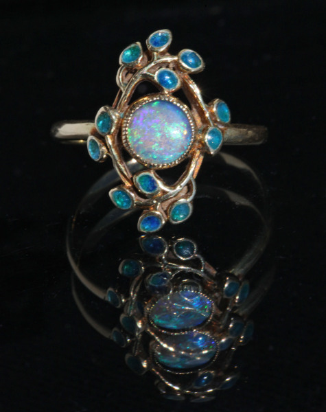 LIBERTY & CO Arts & Crafts Ring by JESSIE MARION KING - Tadema Gallery