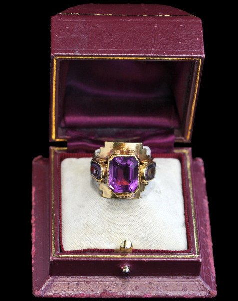 Ecclesiastical Ring by ARTS & CRAFTS - Tadema Gallery